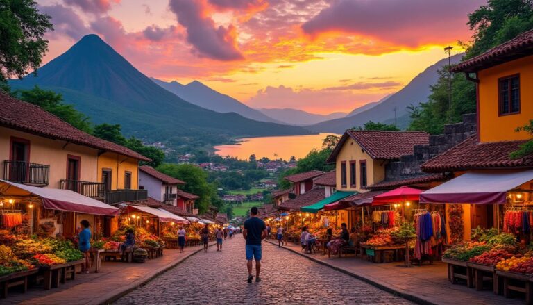 découvrez le guatemala, un pays riche en culture et en paysages époustouflants. partez pour un voyage inoubliable au cœur de l'amérique centrale, entre volcans majestueux, lacs scintillants et villages colorés. explorez l'histoire fascinante des mayas et savourez la délicieuse cuisine locale. préparez-vous à vivre une aventure mémorable!