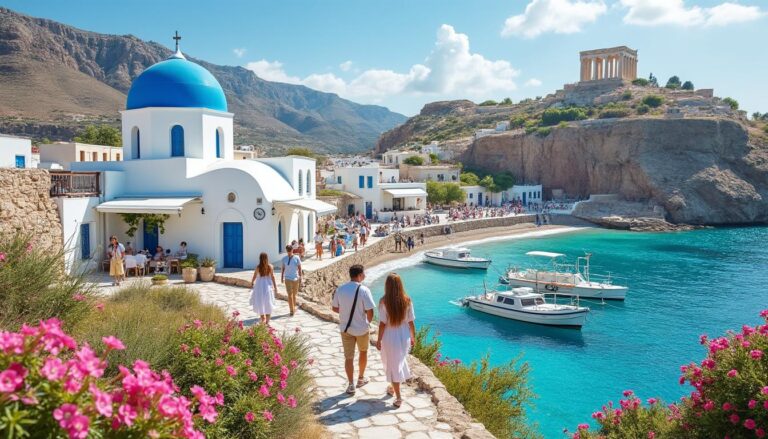 Visiter la Grèce en avril 2025 : conseils et destinations incontournables