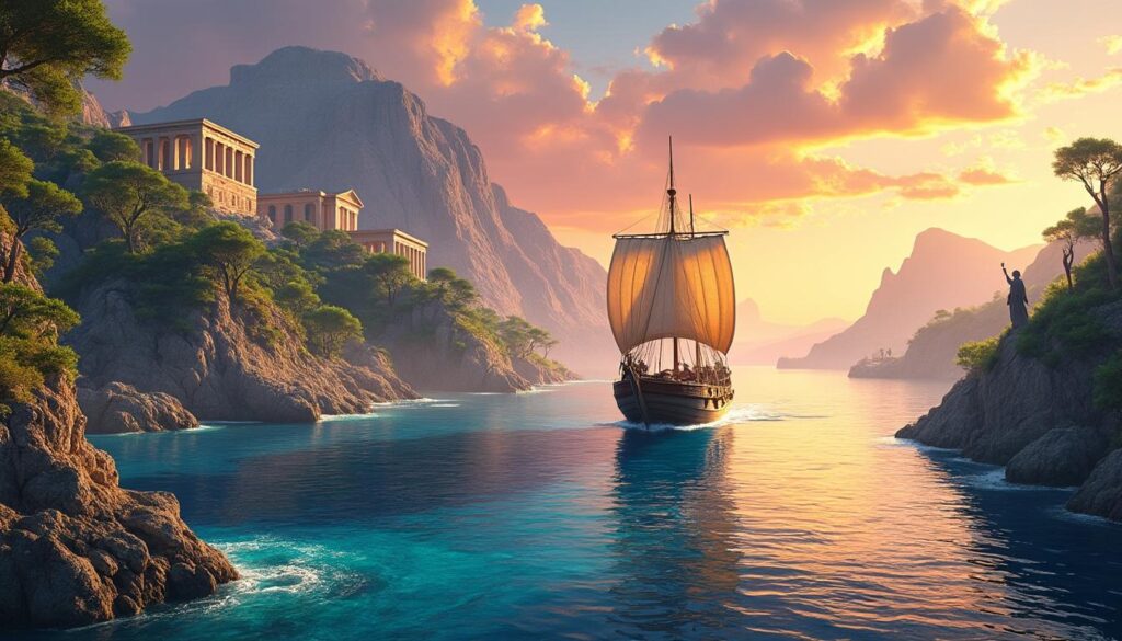 explorez les itinéraires légendaires d'ulysse à travers la grèce antique et plongez dans un voyage mythique riche en histoire et en aventure.