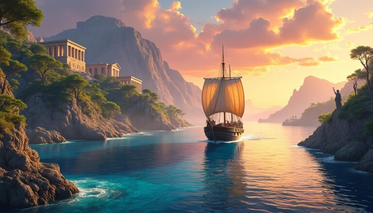 explorez les itinéraires légendaires d'ulysse à travers la grèce antique et plongez dans un voyage mythique riche en histoire et en aventure.