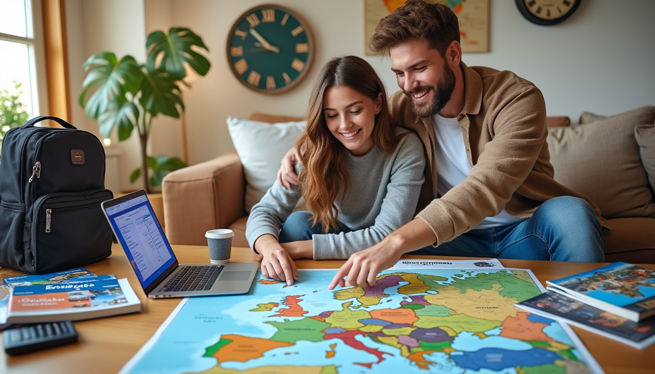 explorez l'europe en 2025 avec un budget de 600 euros pour deux personnes. astuces et conseils pour un voyage inoubliable à petit prix.