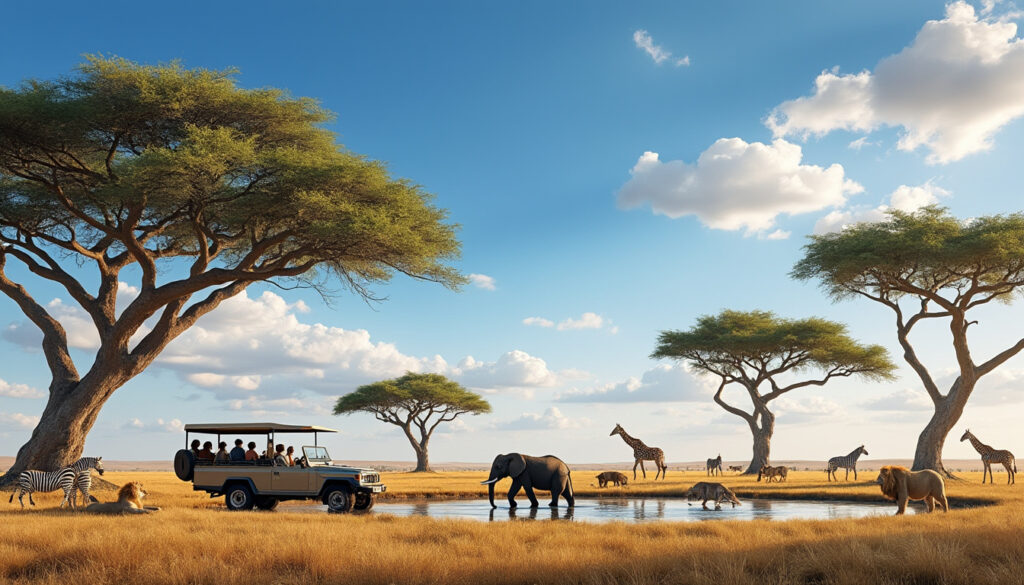 partez à la découverte du kenya en 2025 et vivez un safari inoubliable au cœur de paysages sauvages époustouflants et d'une faune spectaculaire.